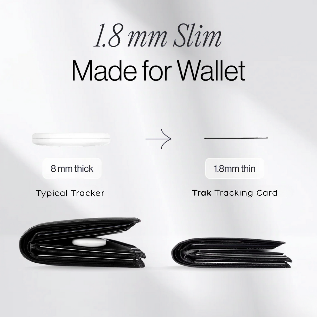 Ultra-Slim Tracking Card by TRAK