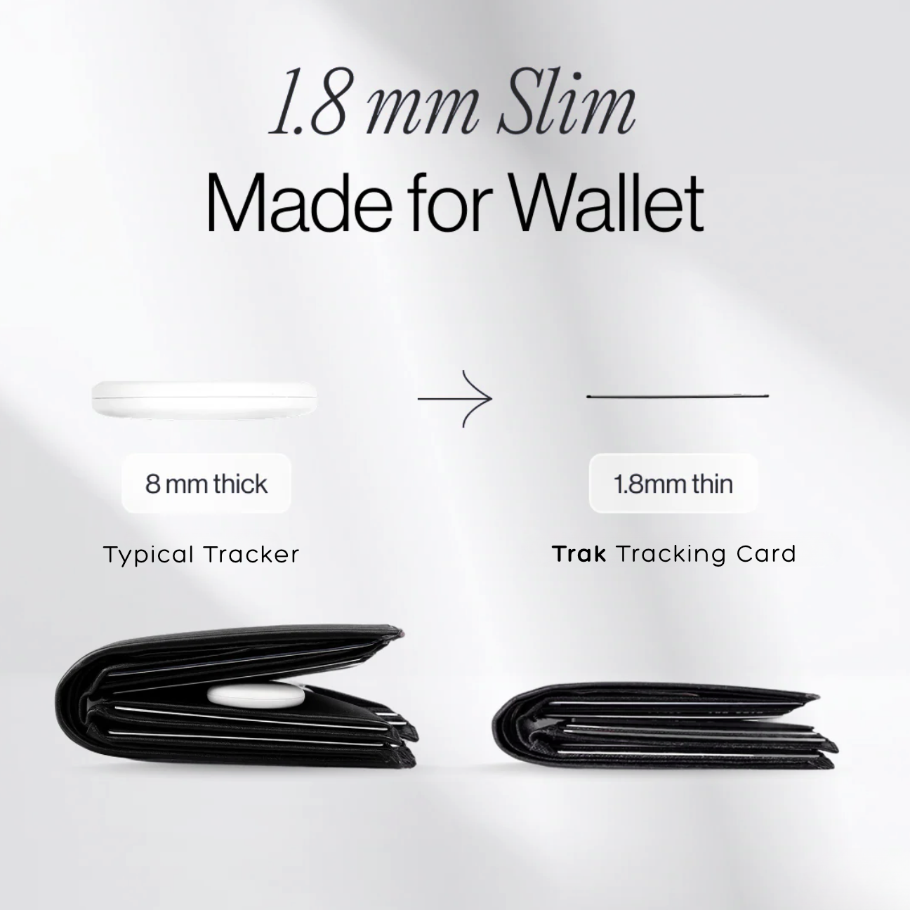Ultra-Slim Tracking Card by TRAK