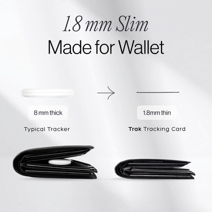 Ultra-Slim Tracking Card by TRAK