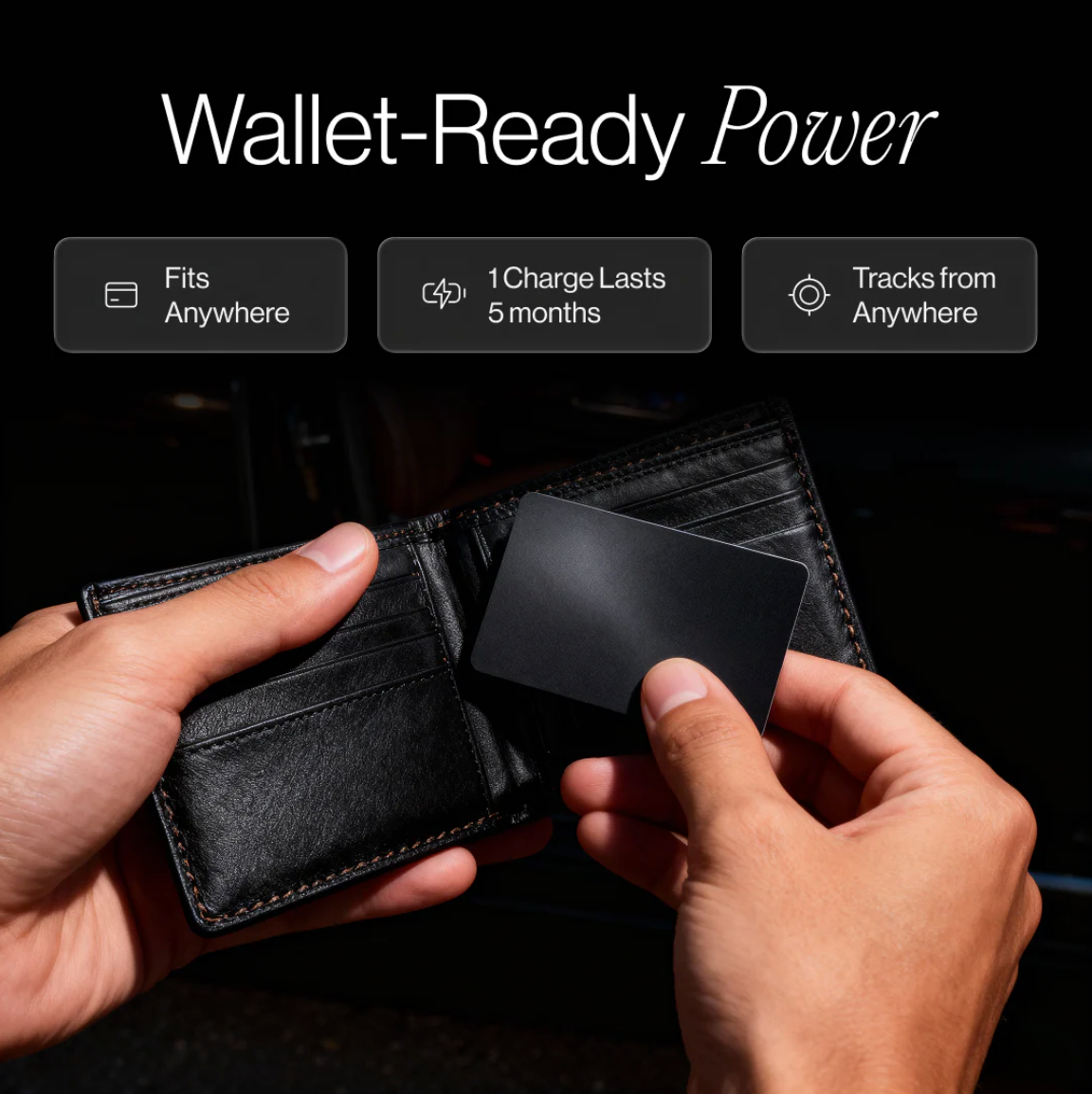 Ultra-Slim Tracking Card by TRAK